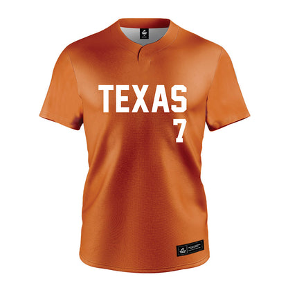 Texas - NCAA Softball : Ashton Maloney - Softball Jersey Orange