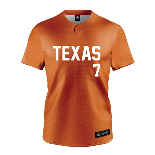 Texas - NCAA Softball : Ashton Maloney - Softball Jersey Orange
