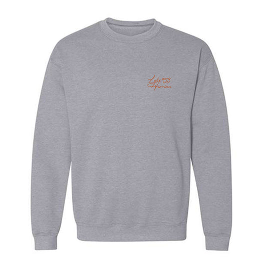 Texas - NCAA Baseball : Luke Harrison - Crewneck Sweatshirt Individual Caricature