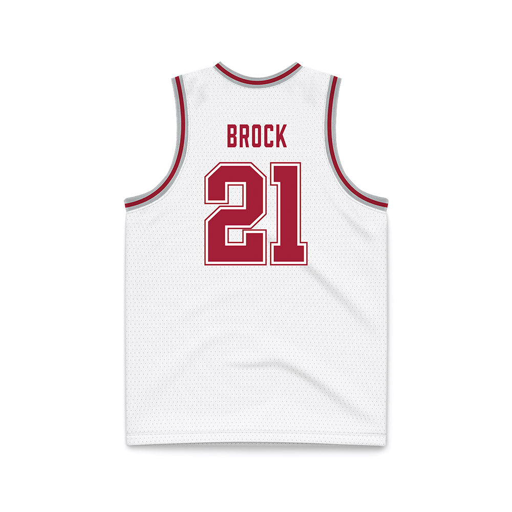 Alabama - Men's Basketball Alumni : Evan Brock - Basketball Jersey
