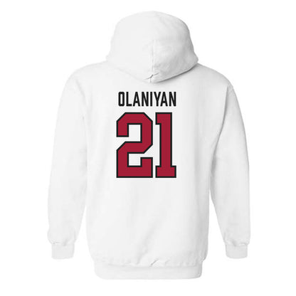 Alabama - Men's Basketball Alumni : Bola Ahmed Olaniyan - Hooded Sweatshirt Sports Shersey