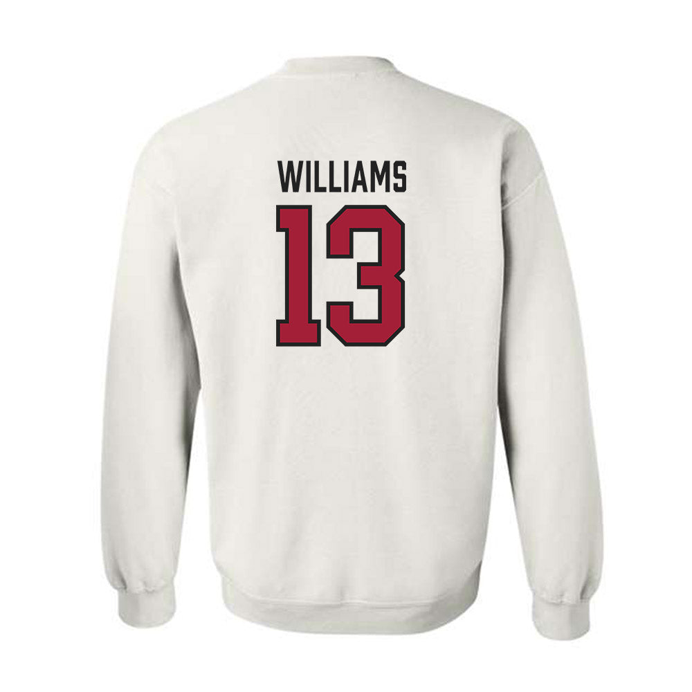 Alabama - Men's Basketball Alumni : Lucky Williams - Crewneck Sweatshirt Sports Shersey