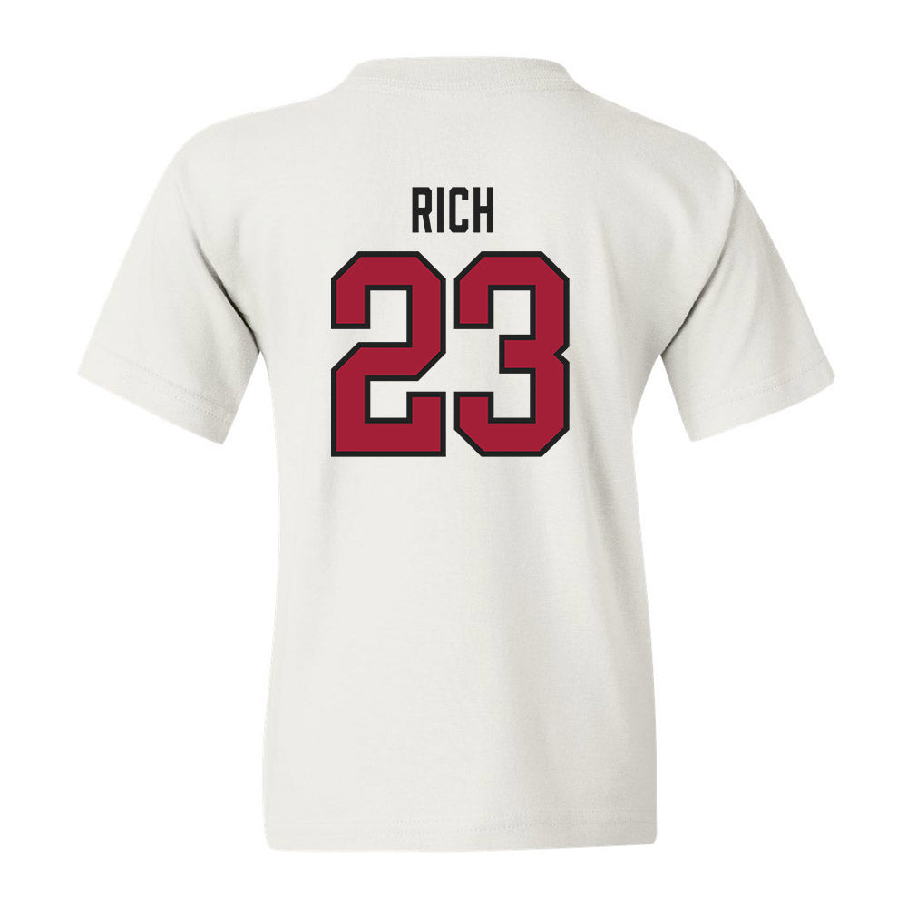 Alabama - Men's Basketball Alumni : Darby Rich - Youth T-Shirt Sports Shersey