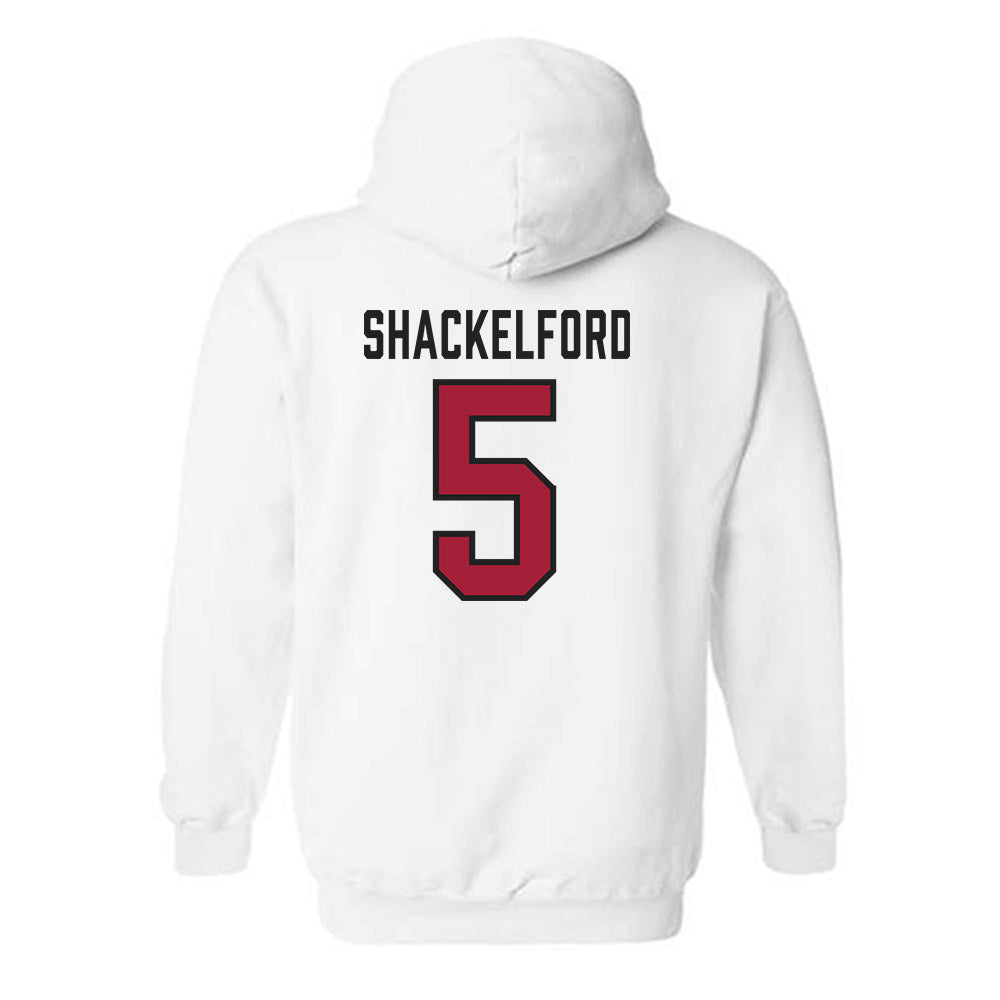 Alabama - Men's Basketball Alumni : Jaden Shackelford - Hooded Sweatshirt Sports Shersey