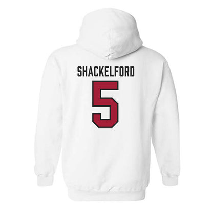 Alabama - Men's Basketball Alumni : Jaden Shackelford - Hooded Sweatshirt Sports Shersey