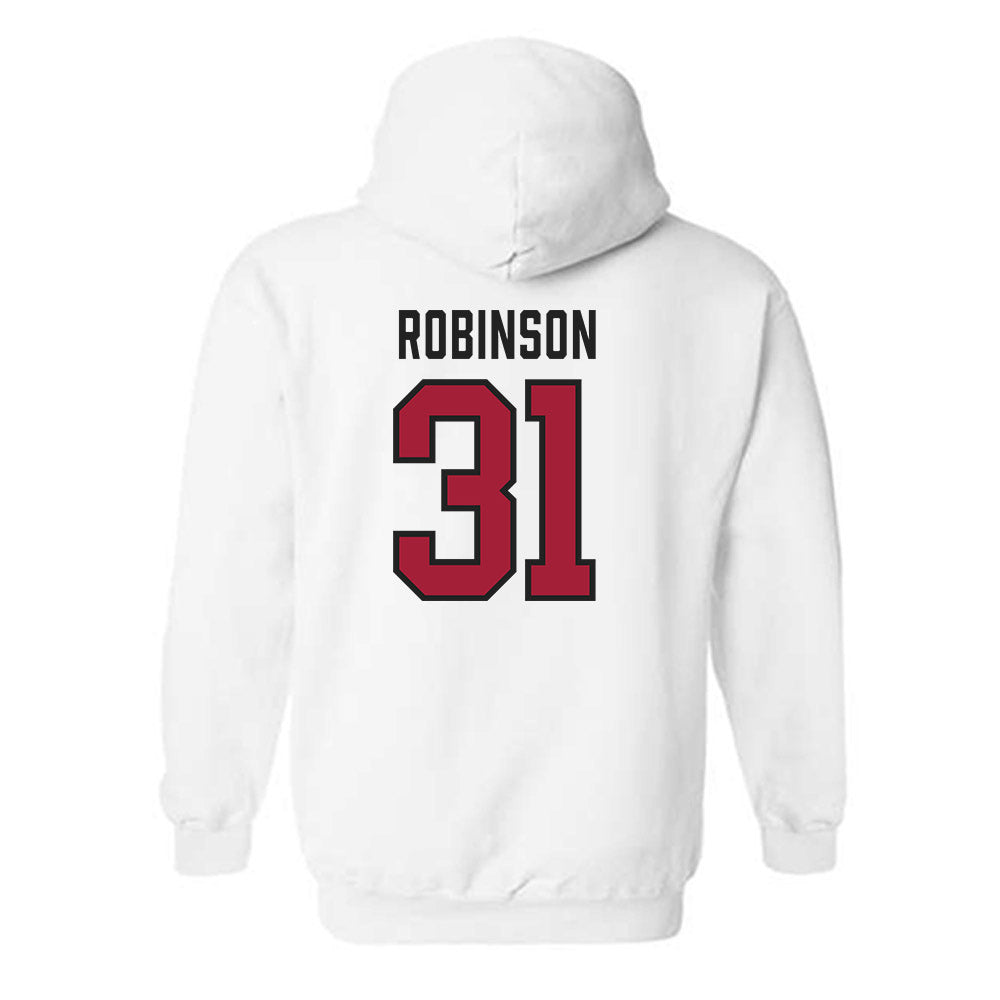 Alabama - Men's Basketball Alumni : James Hollywood Robinson - Hooded Sweatshirt Sports Shersey
