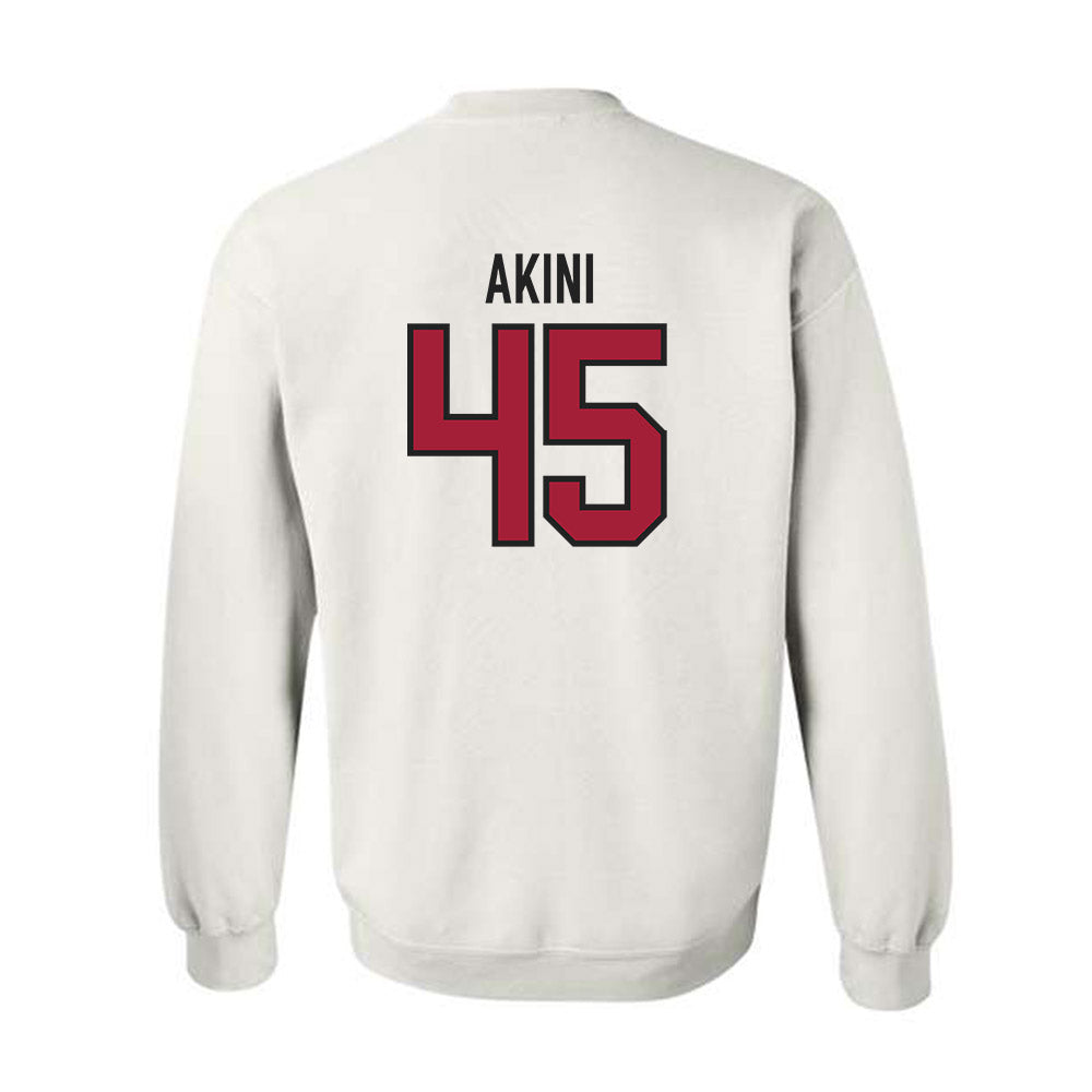 Alabama - Men's Basketball Alumni : Akini Akini - Crewneck Sweatshirt Sports Shersey