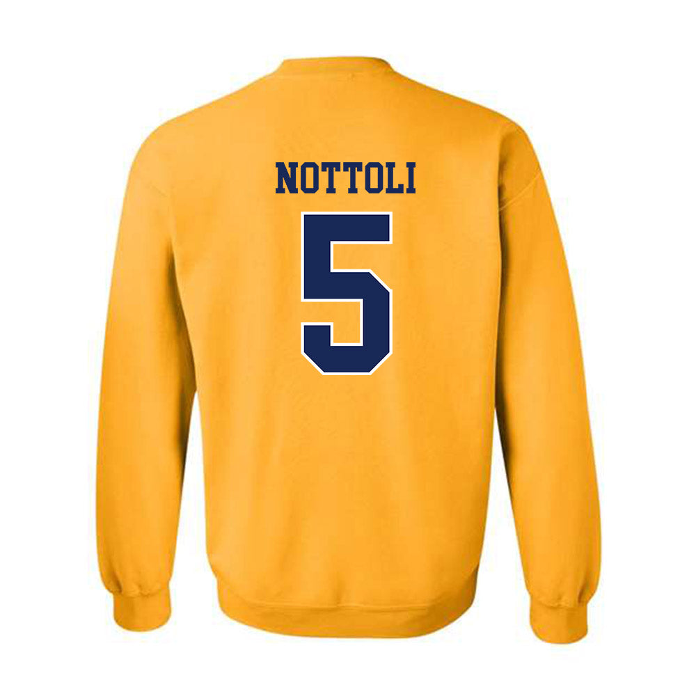 Marquette - NCAA Men's Lacrosse : Jacob Nottoli - Crewneck Sweatshirt Sports Shersey