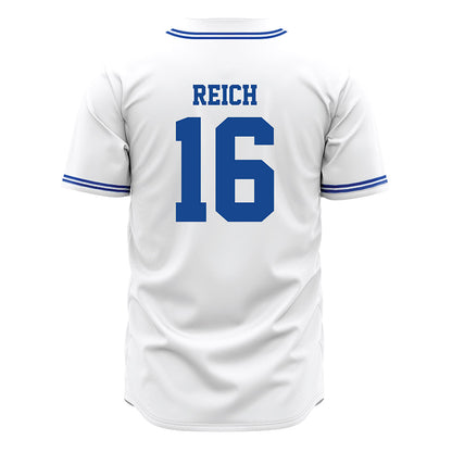 Seton Hall - NCAA Baseball : Ryan Reich - Baseball Jersey White