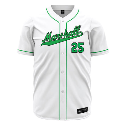 Marshall - NCAA Baseball : Cam Harthan - Baseball Jersey