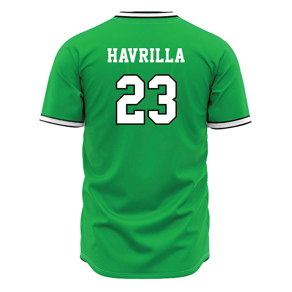 Marshall - NCAA Baseball : AJ Havrilla - Baseball Jersey