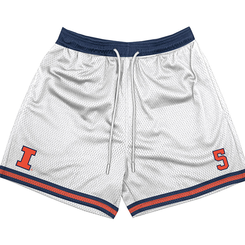 Illinois - NCAA Men's Basketball : AJ Redd - Mesh Shorts Fashion Shorts