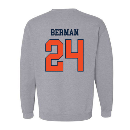 Auburn - NCAA Men's Basketball : Lior Berman - Crewneck Sweatshirt Generic Shersey