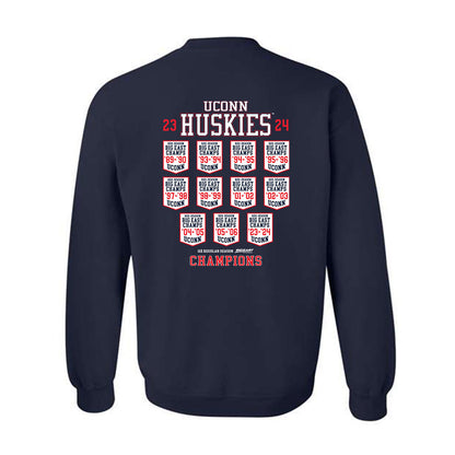 UConn - NCAA Men's Basketball : Big East Champs - Crewneck Sweatshirt Banner Shirt