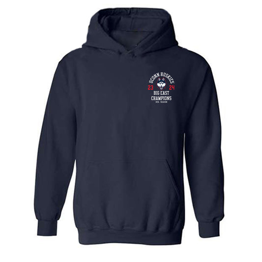 UConn - NCAA Men's Basketball : Big East Champs - Hooded Sweatshirt Banner Shirt