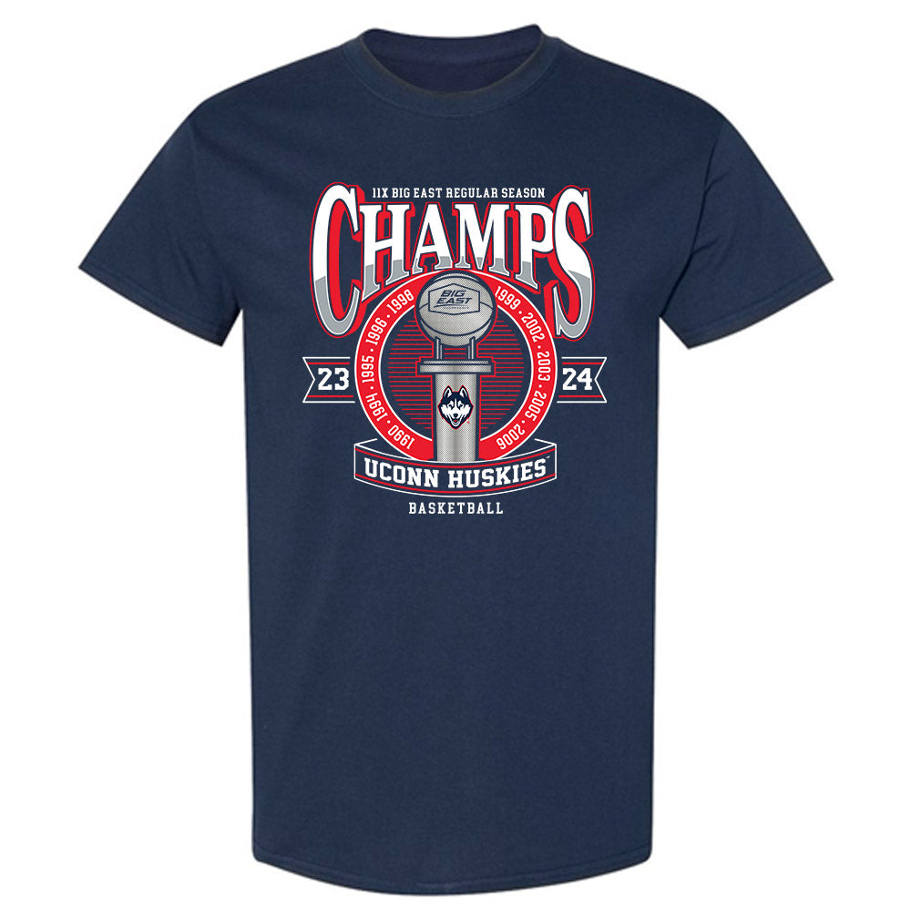 UConn - NCAA Men's Basketball : Big East Champs - T-Shirt Generic Shersey