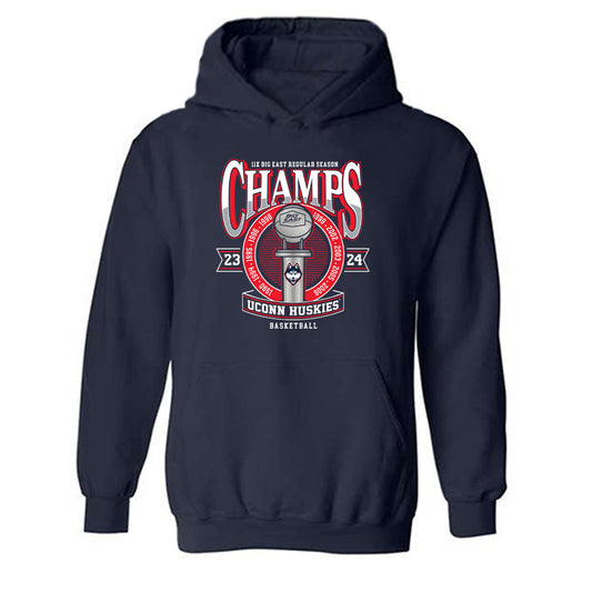 UConn - NCAA Men's Basketball : Big East Champs - Hooded Sweatshirt Generic Shersey