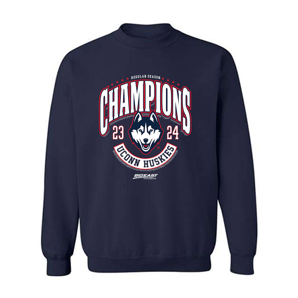 UConn - NCAA Men's Basketball : Big East Champs - Crewneck Sweatshirt Roster Shirt