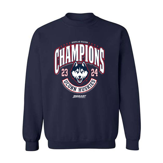 UConn - NCAA Men's Basketball : Big East Champs - Crewneck Sweatshirt Roster Shirt