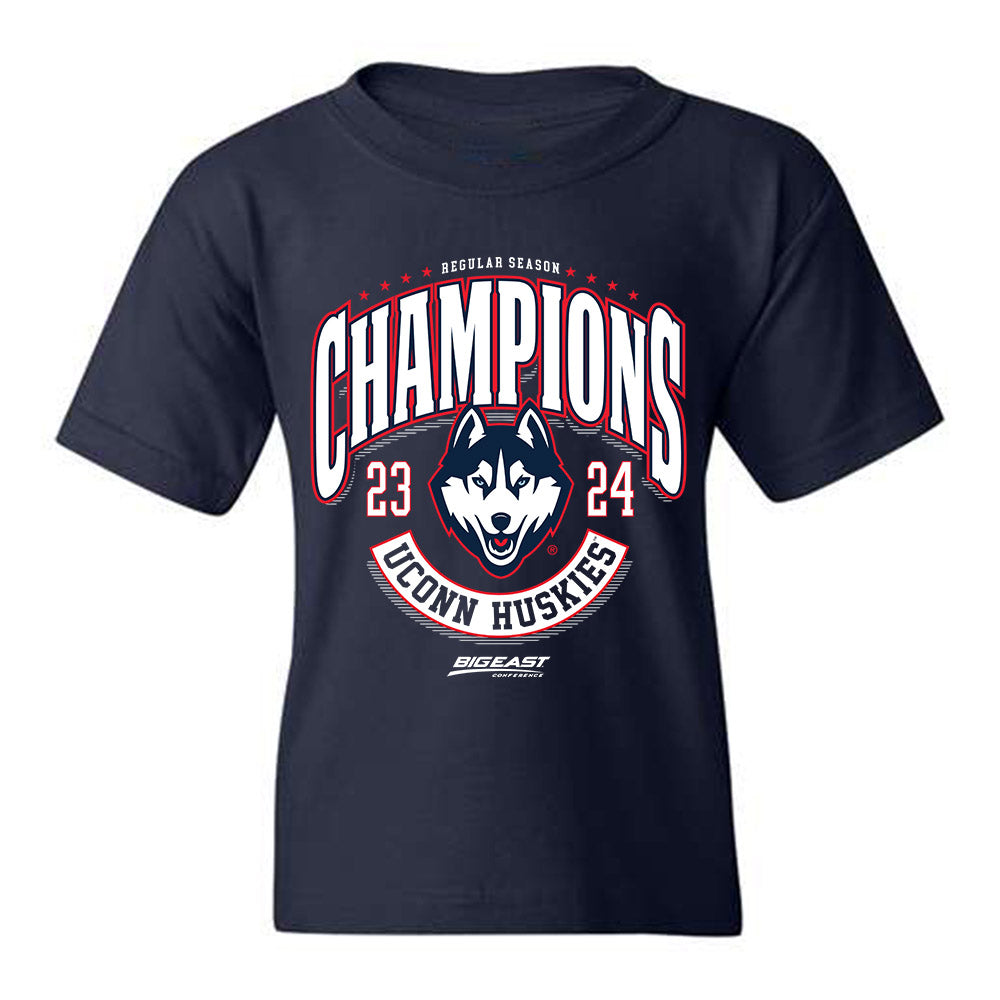 UConn - NCAA Men's Basketball : Big East Champs - Youth T-Shirt Roster Shirt