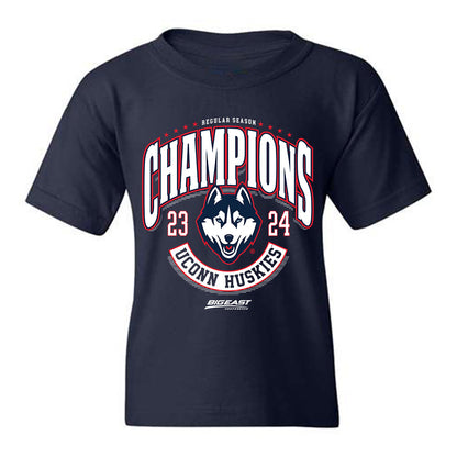 UConn - NCAA Men's Basketball : Big East Champs - Youth T-Shirt Roster Shirt