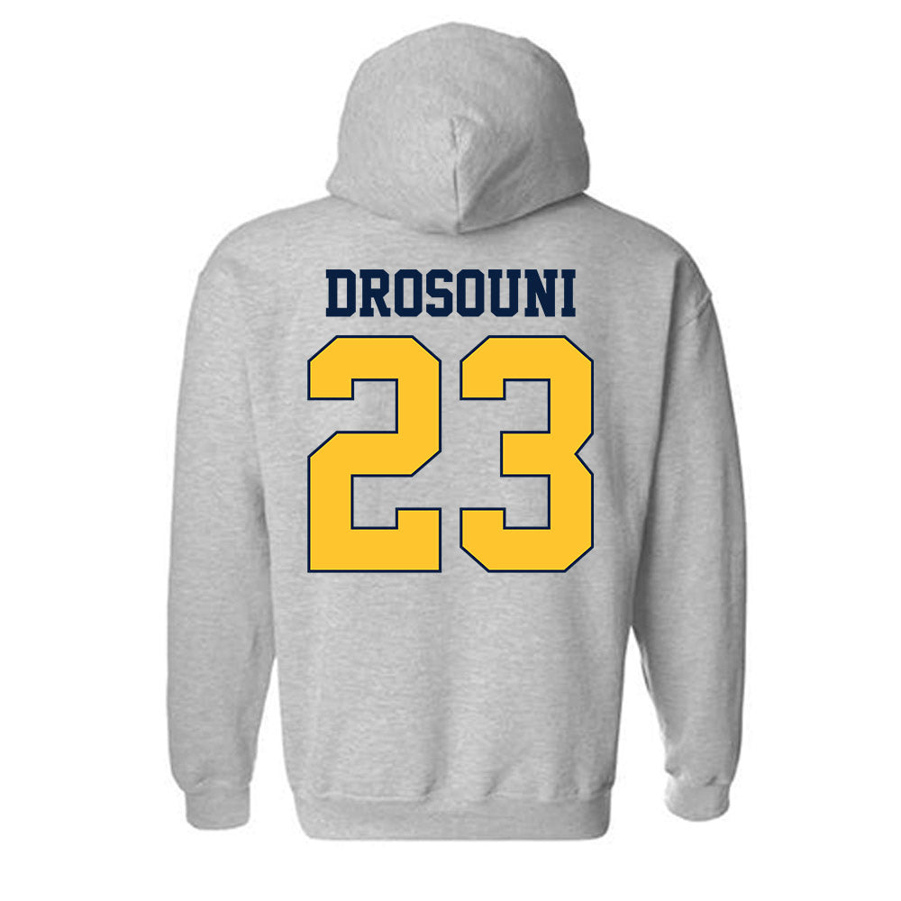 UC Berkeley - NCAA Women's Basketball : Anastasia Drosouni - Hooded Sweatshirt Sports Shersey