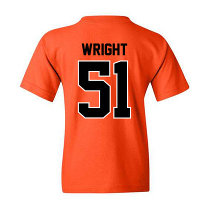 Oklahoma State - NCAA Men's Basketball : John-Michael Wright - Youth T-Shirt Classic Shersey