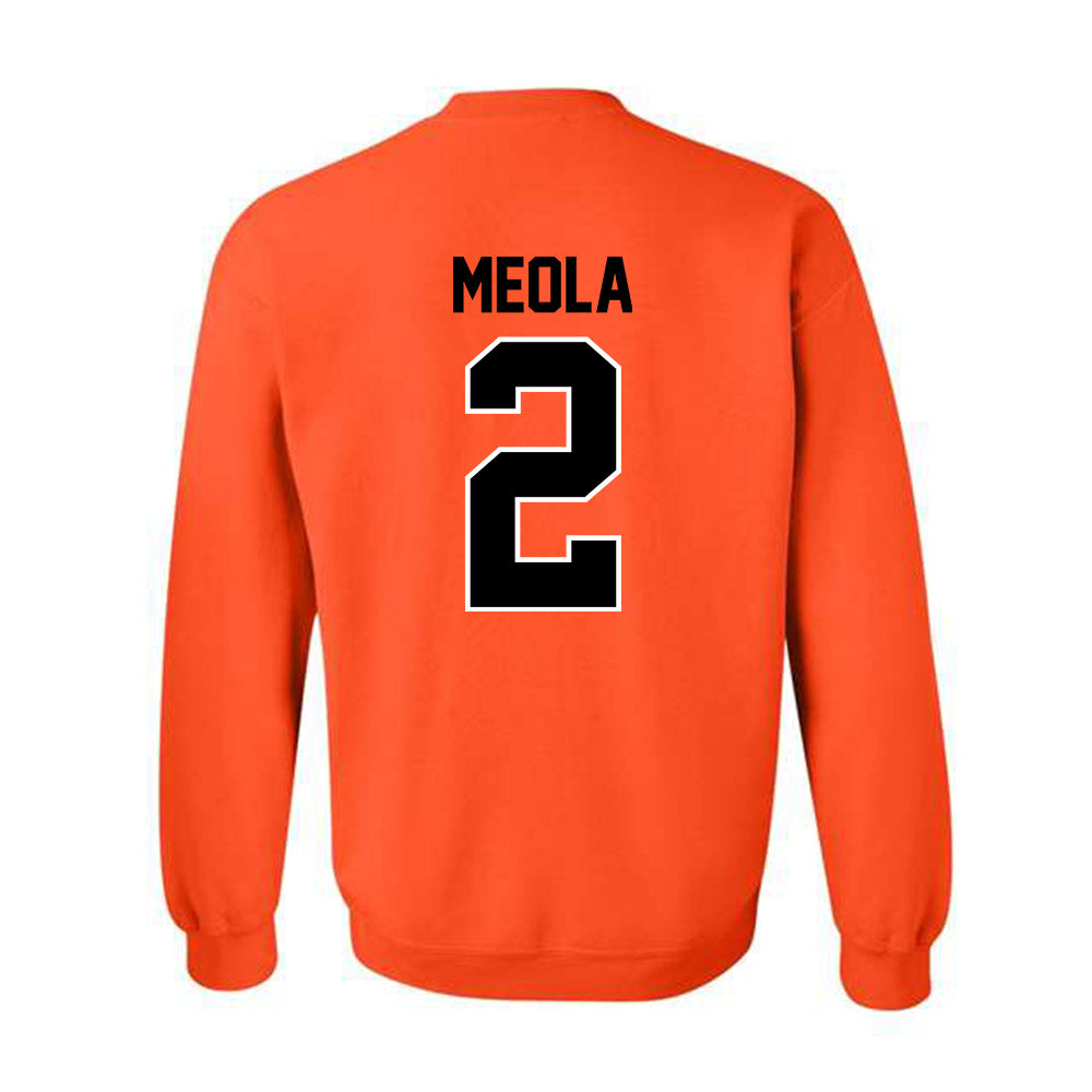 Oklahoma State - NCAA Baseball : Aidan Meola - Crewneck Sweatshirt Sports Shersey