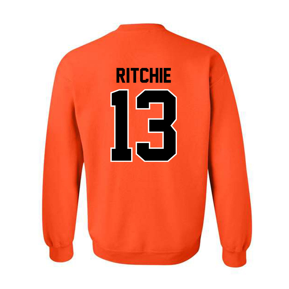 Oklahoma State - NCAA Baseball : Kollin Ritchie - Crewneck Sweatshirt Sports Shersey