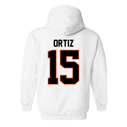 Oklahoma State - NCAA Baseball : Avery Ortiz - Hooded Sweatshirt Sports Shersey
