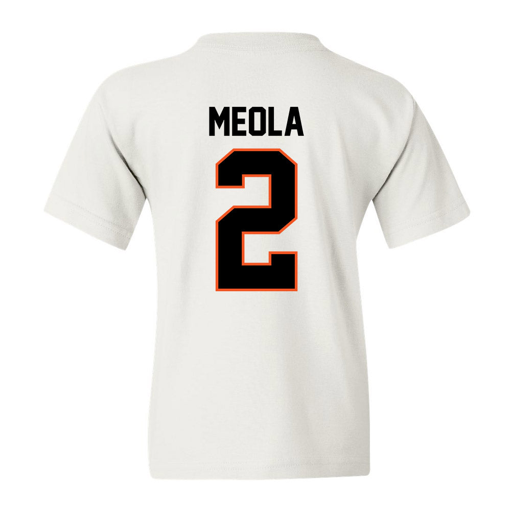 Oklahoma State - NCAA Baseball : Aidan Meola - Youth T-Shirt Sports Shersey