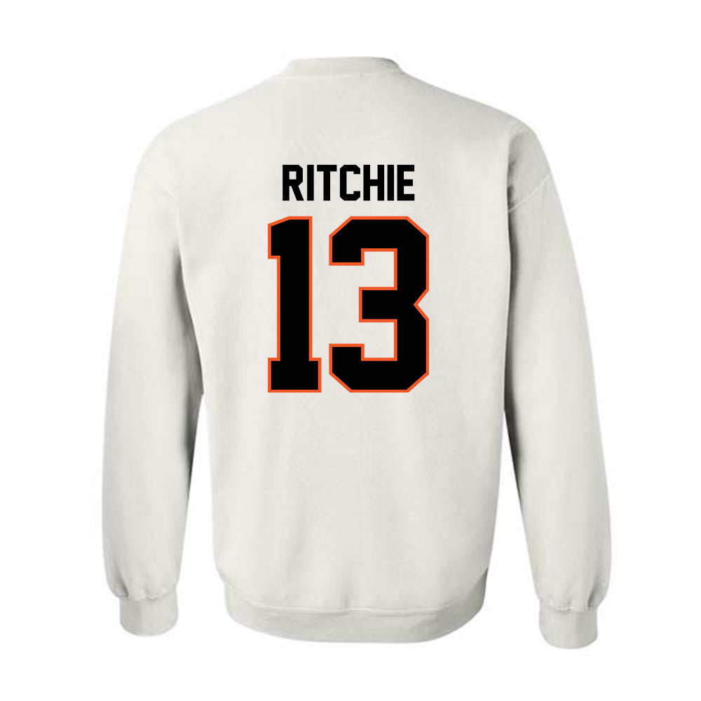 Oklahoma State - NCAA Baseball : Kollin Ritchie - Crewneck Sweatshirt Sports Shersey