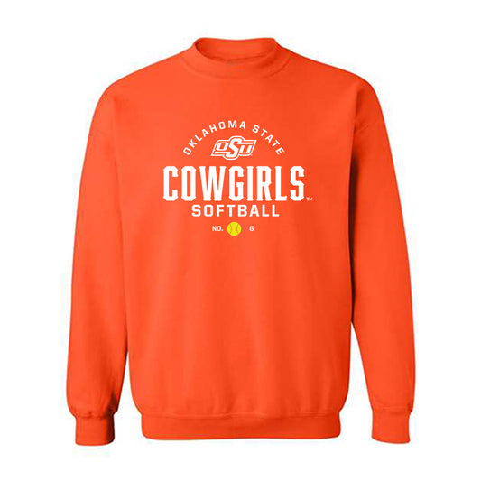 Oklahoma State - NCAA Softball : Audrey Schneidmiller - Crewneck Sweatshirt Sports Shersey