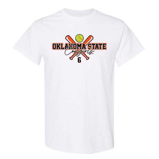 Oklahoma State - NCAA Softball : Audrey Schneidmiller - T-Shirt Sports Shersey