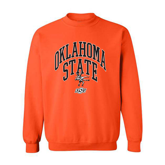 Oklahoma State - NCAA Wrestling : Benjamin Mower - Crewneck Sweatshirt Sports Shersey