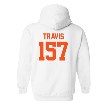 Oklahoma State - NCAA Wrestling : Teague Travis - Hooded Sweatshirt Sports Shersey