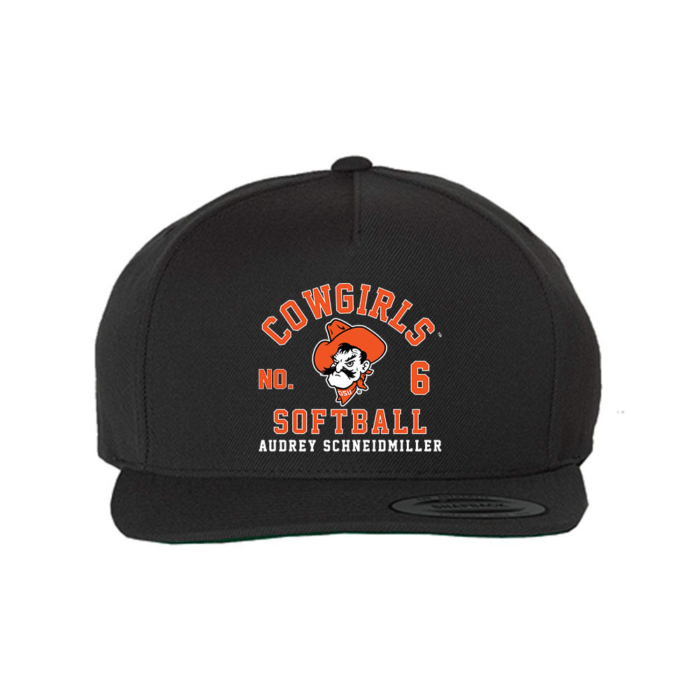 Oklahoma State - NCAA Softball : Audrey Schneidmiller - Snapback Cap