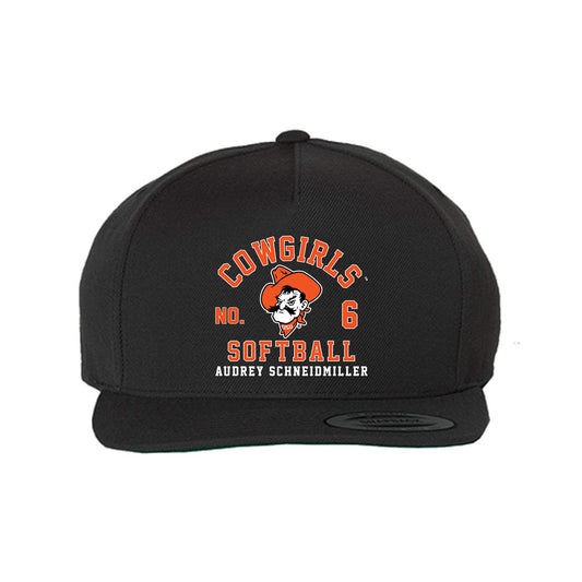 Oklahoma State - NCAA Softball : Audrey Schneidmiller - Snapback Cap