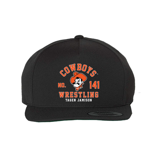 Oklahoma State - NCAA Wrestling : Tagen Jamison - Snapback Cap