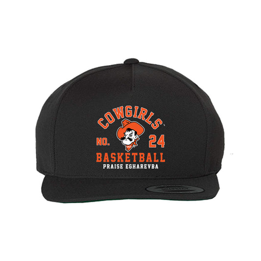 Oklahoma State - NCAA Women's Basketball : Praise Egharevba - Snapback Cap