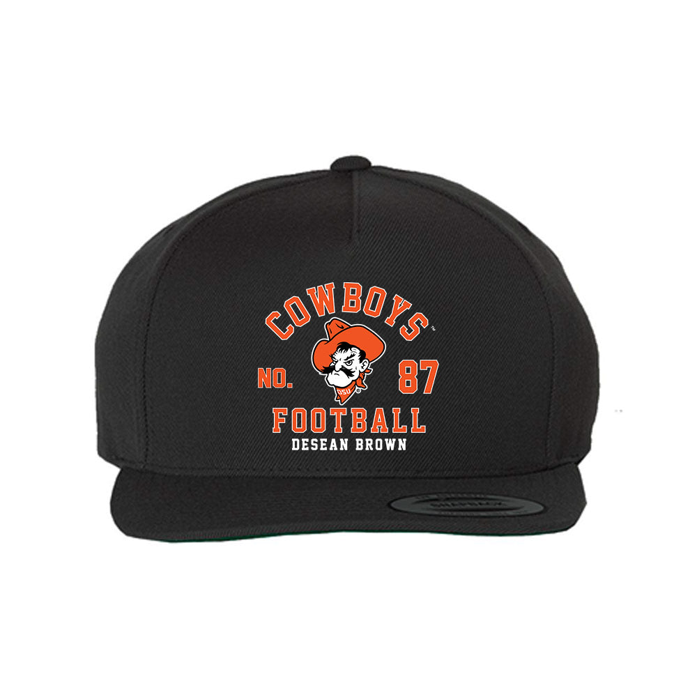 Oklahoma State - NCAA Football : Desean Brown - Snapback Cap