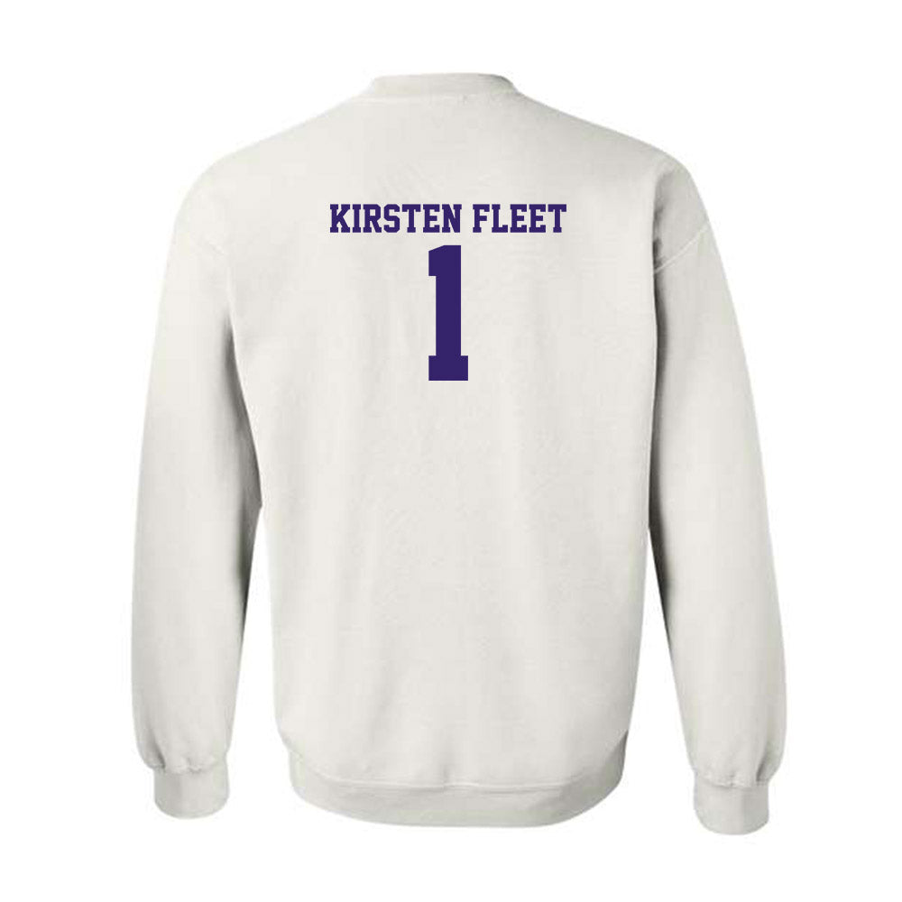 JMU - NCAA Softball : Kirsten Fleet - Crewneck Sweatshirt Classic Shersey
