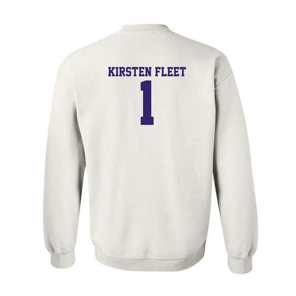 JMU - NCAA Softball : Kirsten Fleet - Crewneck Sweatshirt Classic Shersey