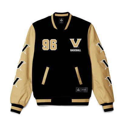 Vanderbilt - NCAA Baseball : Nathan Teague - Bomber Jacket
