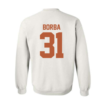 Texas - NCAA Baseball : Casey Borba - Crewneck Sweatshirt Classic Shersey