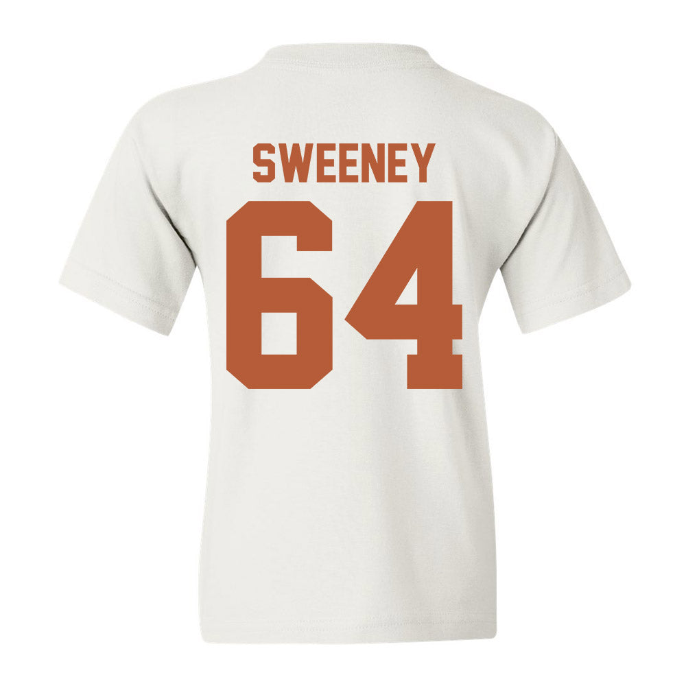 Texas - NCAA Football : Robert Sweeney - Youth T-Shirt Classic Shersey