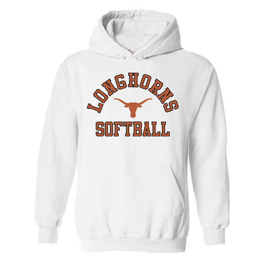 Texas - NCAA Softball : Victoria Hunter - Hooded Sweatshirt Classic Shersey