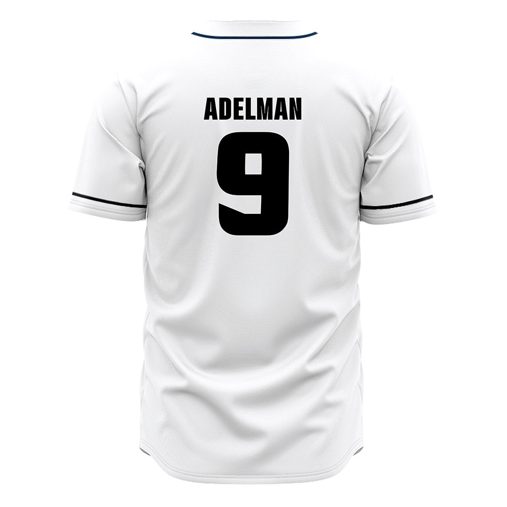 VCU - NCAA Baseball : Trent Adelman - Baseball Jersey White