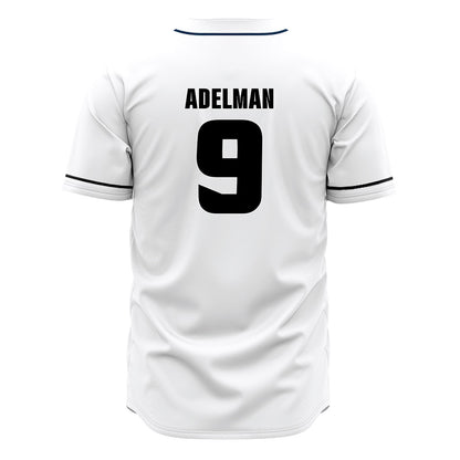 VCU - NCAA Baseball : Trent Adelman - Baseball Jersey White