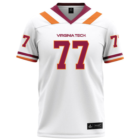 Virginia Tech - NCAA Football : Brody Meadows - Football Jersey White